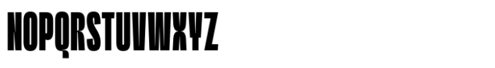 Lugak Sans Bold Thigt Font UPPERCASE