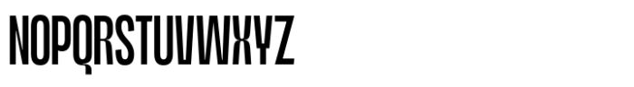 Lugak Sans Light Compressed Font UPPERCASE