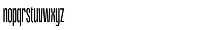 Lugak Sans Light Tall Font LOWERCASE