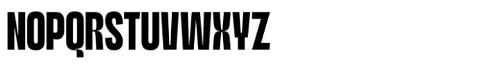 Lugak Sans Medium Condensed Font UPPERCASE