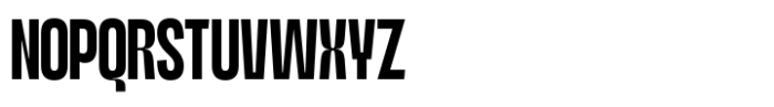 Lugak Sans Regular Condensed Font UPPERCASE
