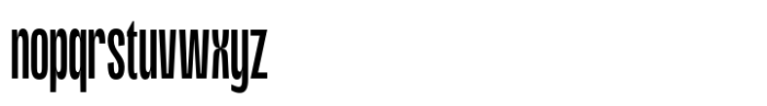 Lugak Sans Regular Thigt Font LOWERCASE