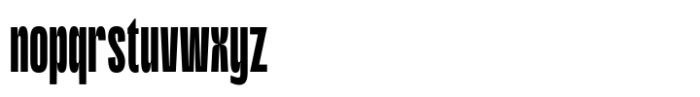 Lugak Sans Semibold Thigt Font LOWERCASE