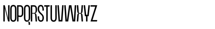 Lugak Sans Thin Condensed Font UPPERCASE