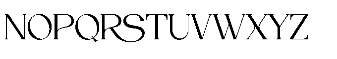 Lugielle Regular Font UPPERCASE