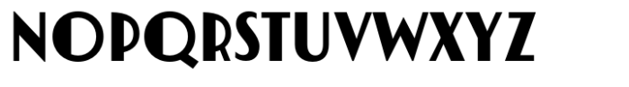 Luks Deco ExtraBold Font UPPERCASE