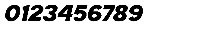 Luma Prime Black Slant Font OTHER CHARS