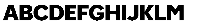 Luma Prime Black Font UPPERCASE