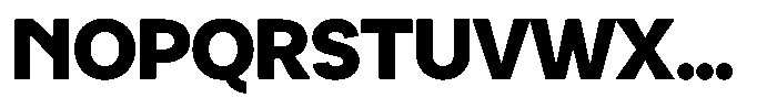 Luma Prime Black Font UPPERCASE