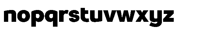 Luma Prime Black Font LOWERCASE