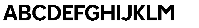 Luma Prime Bold Font UPPERCASE