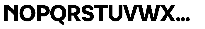 Luma Prime Extra Bold Font UPPERCASE