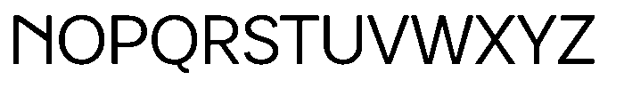 Luma Prime Regular Font UPPERCASE