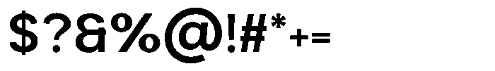 Luma Prime Semi Bold Font OTHER CHARS