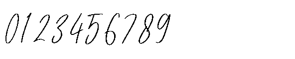 Lumberton Font OTHER CHARS