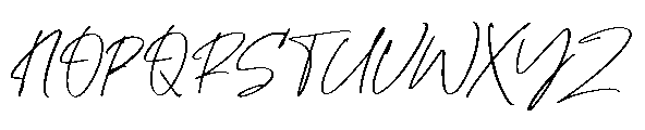 Lumberton Font UPPERCASE