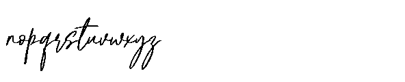 Lumberton Font LOWERCASE