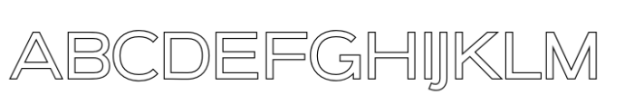 Lumend Outline Font