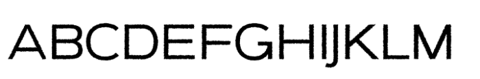 Lumend Rough Font UPPERCASE
