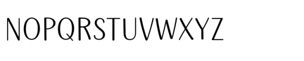 Lumetta Thin Font UPPERCASE