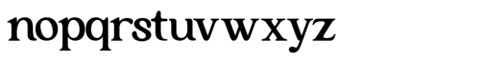Lumidal Regular Font LOWERCASE