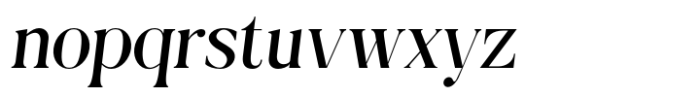 Lumina Phantom Oblique Font LOWERCASE