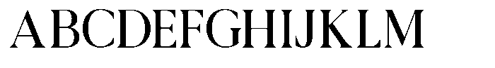 Luminara Font UPPERCASE