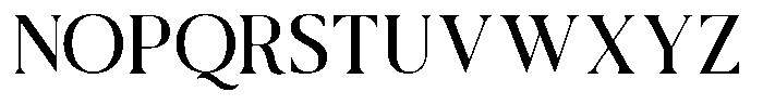 Luminara Font UPPERCASE