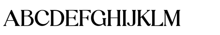 Luminary Serif Bold Font UPPERCASE