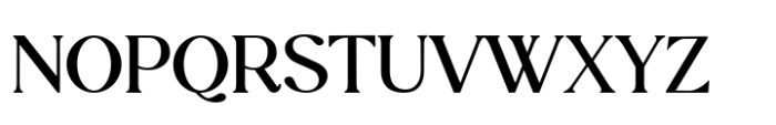 Luminary Serif Bold Font UPPERCASE