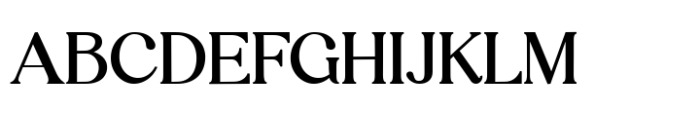 Luminary Serif Extra Bold Font UPPERCASE