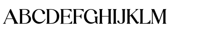 Luminary Serif Semi Bold Font UPPERCASE