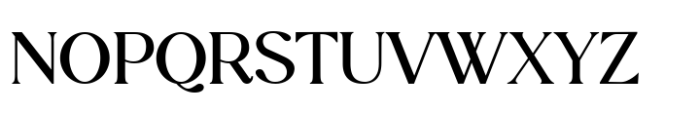 Luminary Serif Semi Bold Font UPPERCASE