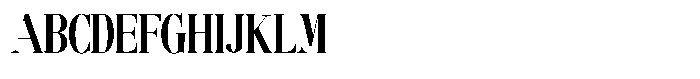 Luminense Script Luminense Serif Regular Font UPPERCASE