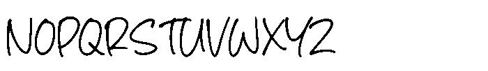 Luminous Polish Font UPPERCASE