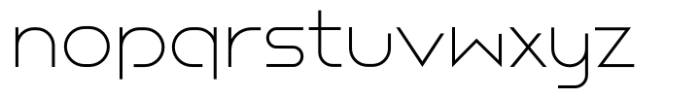 Lumique Light Font LOWERCASE