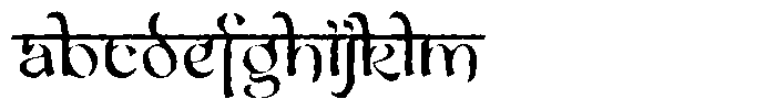 Lumitra Inkbleed FONT