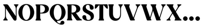 Luna Bloom Font UPPERCASE
