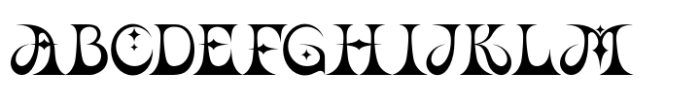 Luna Morta Mystical Font UPPERCASE