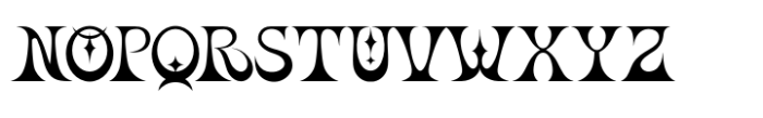 Luna Morta Mystical Font UPPERCASE