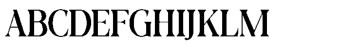 Lunadia Regular Font UPPERCASE