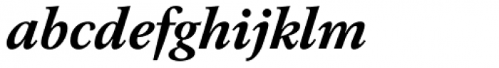 Lunaquete Bold Italic Font LOWERCASE