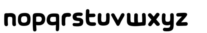 Lunar Modular Regular Font LOWERCASE