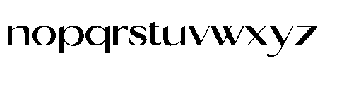 Lunara Sans Bold Font LOWERCASE