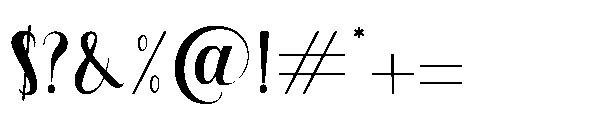 Lunarelle Font OTHER CHARS