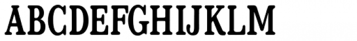 Lunaris Bold Condensed Font UPPERCASE