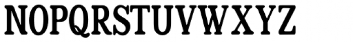 Lunaris Bold Condensed Font UPPERCASE