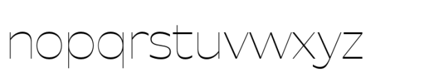Lunastral Thin Font LOWERCASE