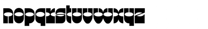 Lunatique Regular Font LOWERCASE