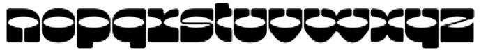 Lunatique Rounded Ultra Expanded Font LOWERCASE